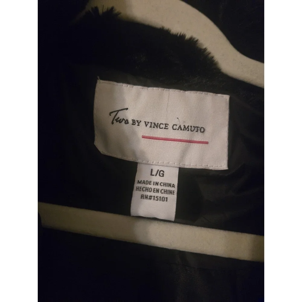 Two‎ by Vince Camuto Ladies' Hooded Belted Parka Coat |  G22